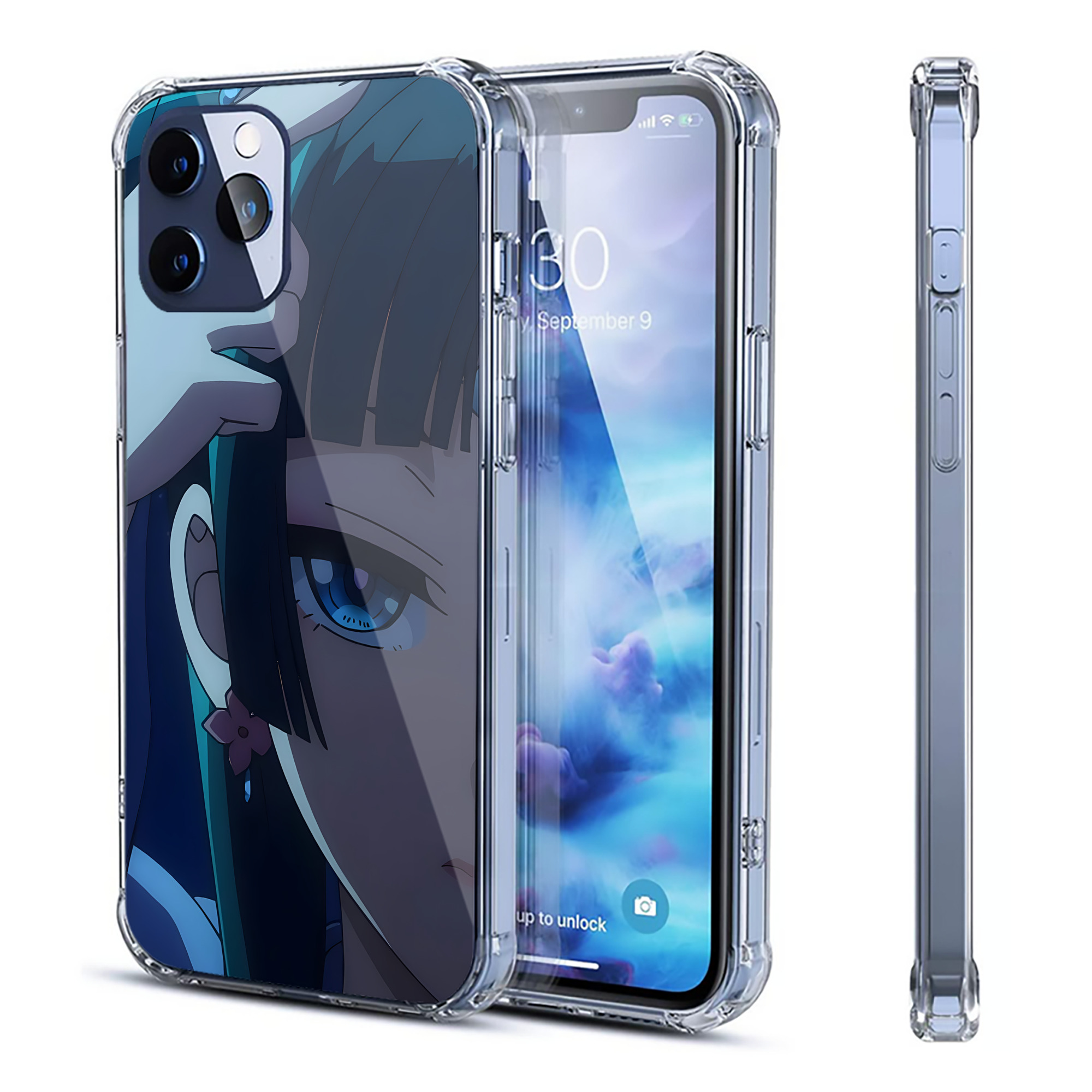 （画像用） 薬屋のひとりごと The Apothecary Diaries 【iPhone 12シリーズ対応】透明スマホケース（クリアソフトケース）
